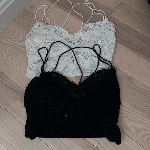 White and black Ilektra bralette - sold together - Picture 5 of 5